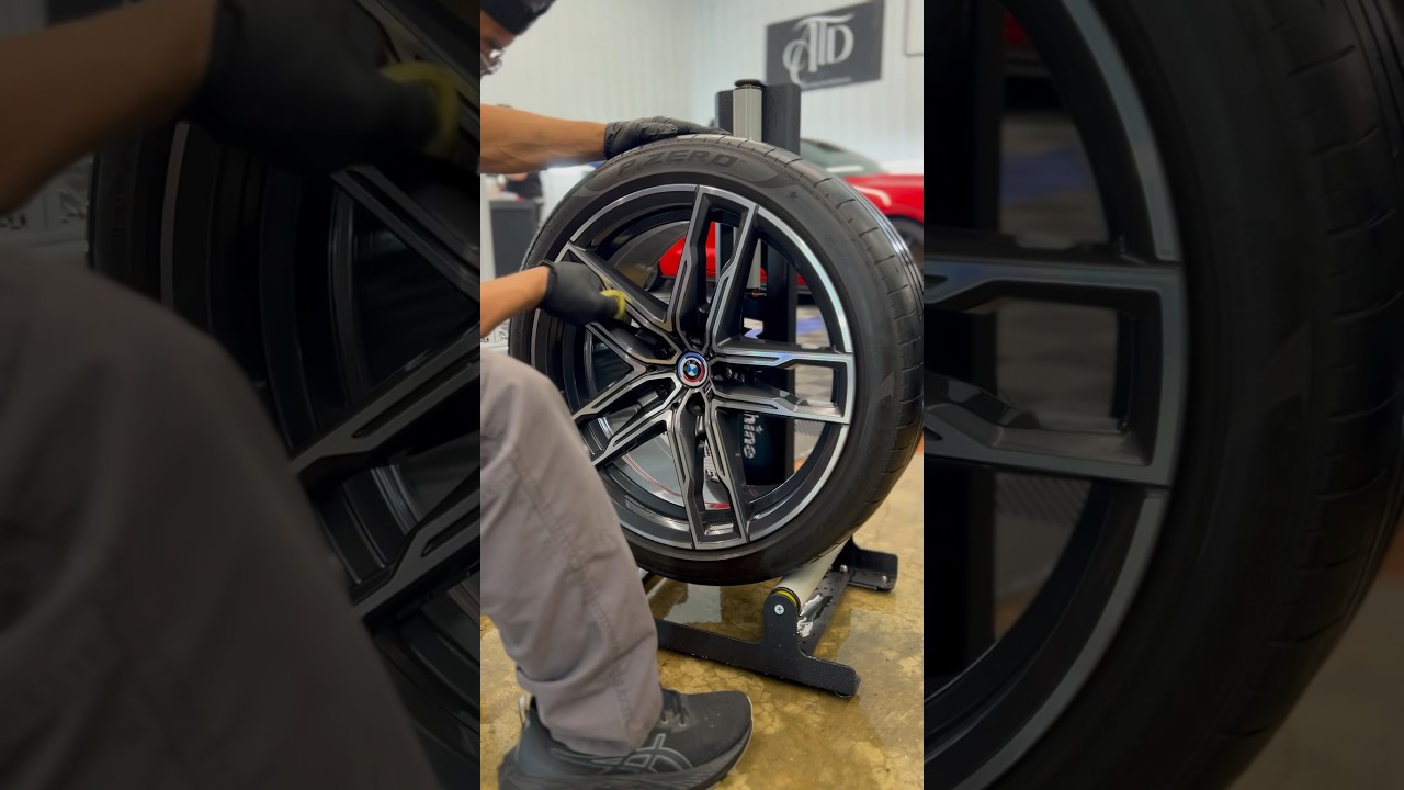 BMW M5 Rim & Caliper Ceramic Coating With 