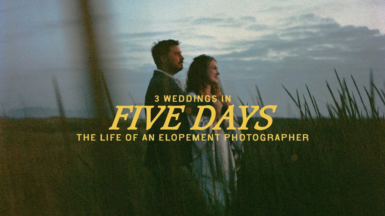 3 свадьбы за 5 дней | Жизнь фотографа, снимающего побеги