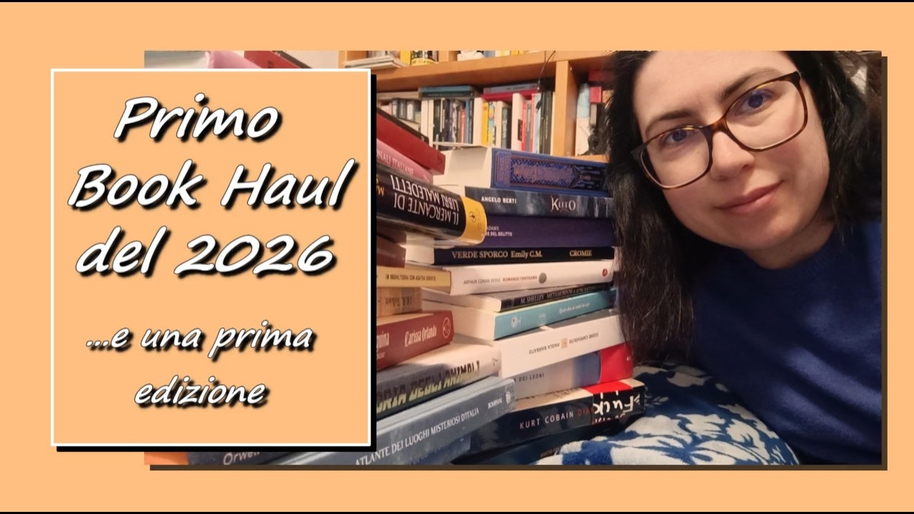 Il primo book haul del 2026 📚 con una prima edizione 📖