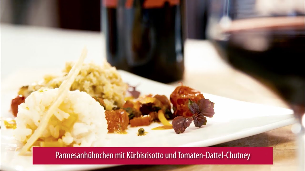 Rioja Kochschule 2 - Zwischengang: Parmesanh&uuml;hnchen und Crianza