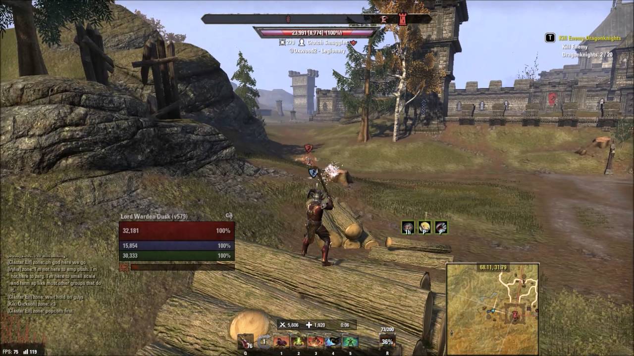 ESO Heavy Armor Stamina Dragonknight Dark Brotherhood Outnumbered PvP #5