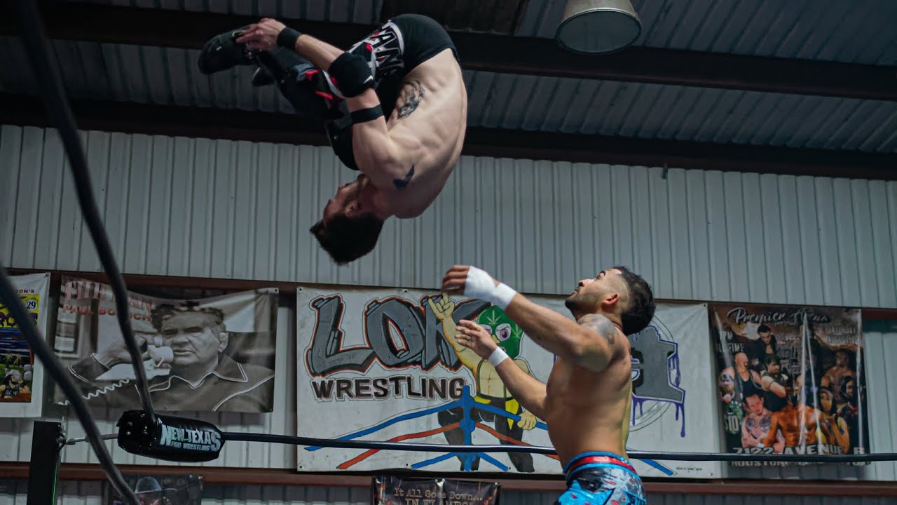Chris Carter (C) vs Stephen Wolf - Loko Wrestling Championship