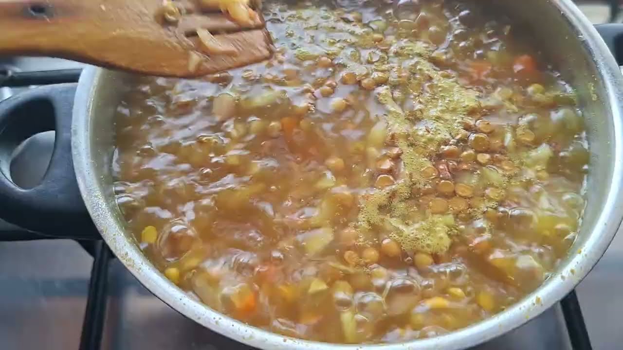 የምስር ሾርባ በአትክልት አሰራር