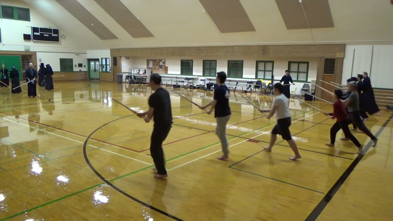 Bellevue Kendo Practice Feb 7, 2026 Intermediate class and Kata practiec