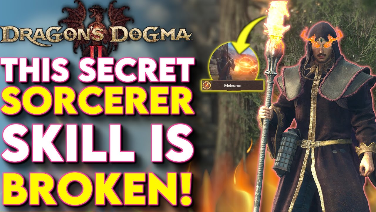 This Skill IS BROKEN! Sorcerer Build For Dragon's Dogma 2! - Dragons Dogma 2 Sorcerer Vocation Guide