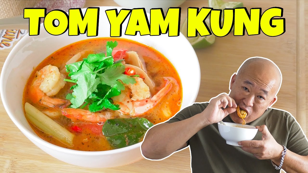 Tom Yam Kung (aux crevettes) - Le Riz Jaune