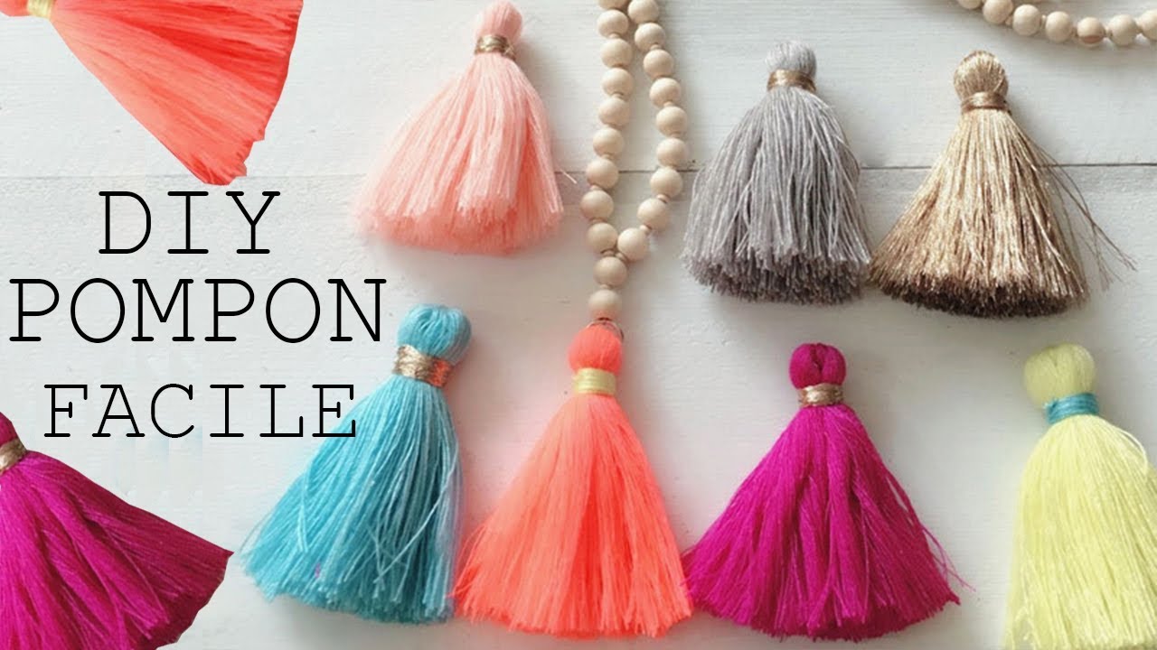 DIY POMPON - COMMENT FAIRE FACILEMENT UN POMPON