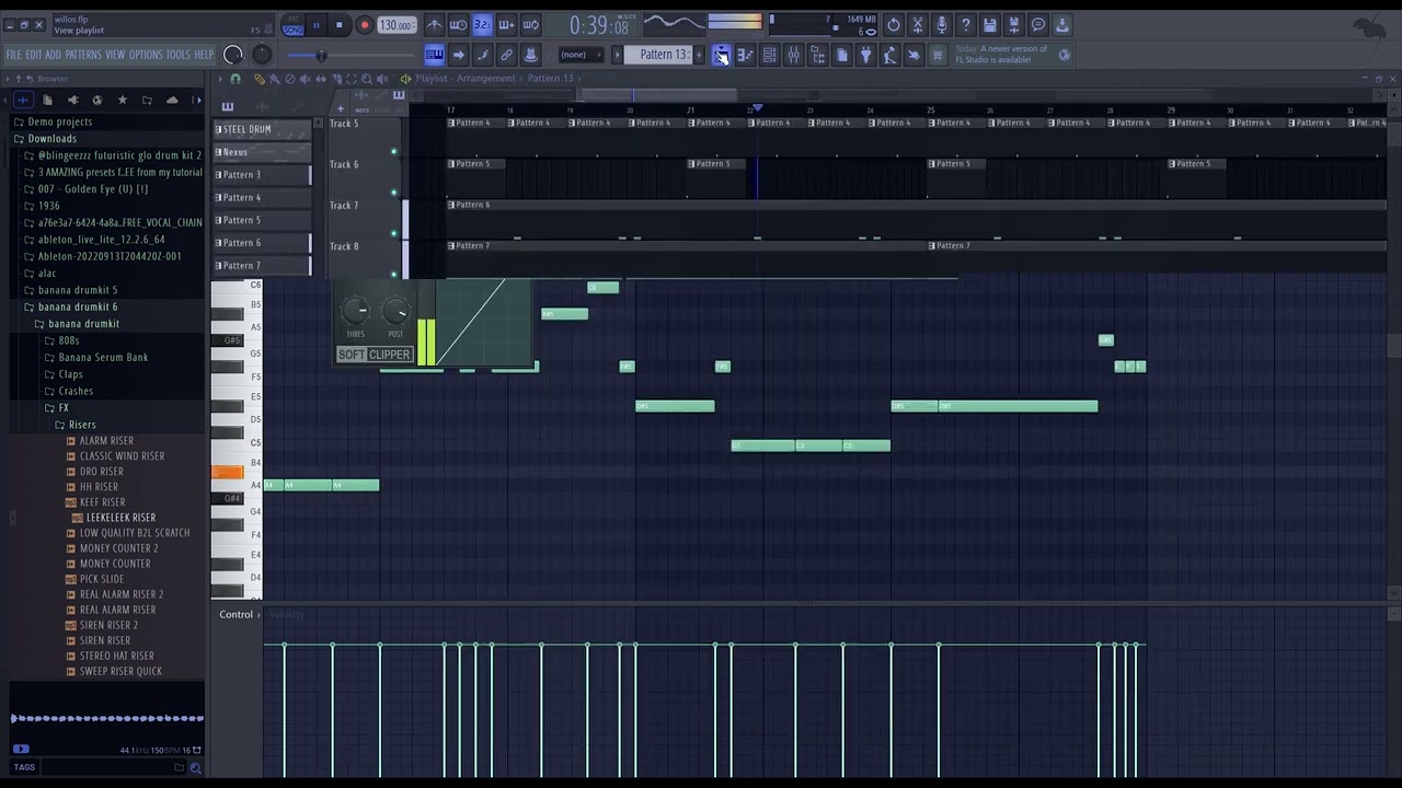 Sematary - Willows instrumental remake in FL Studio