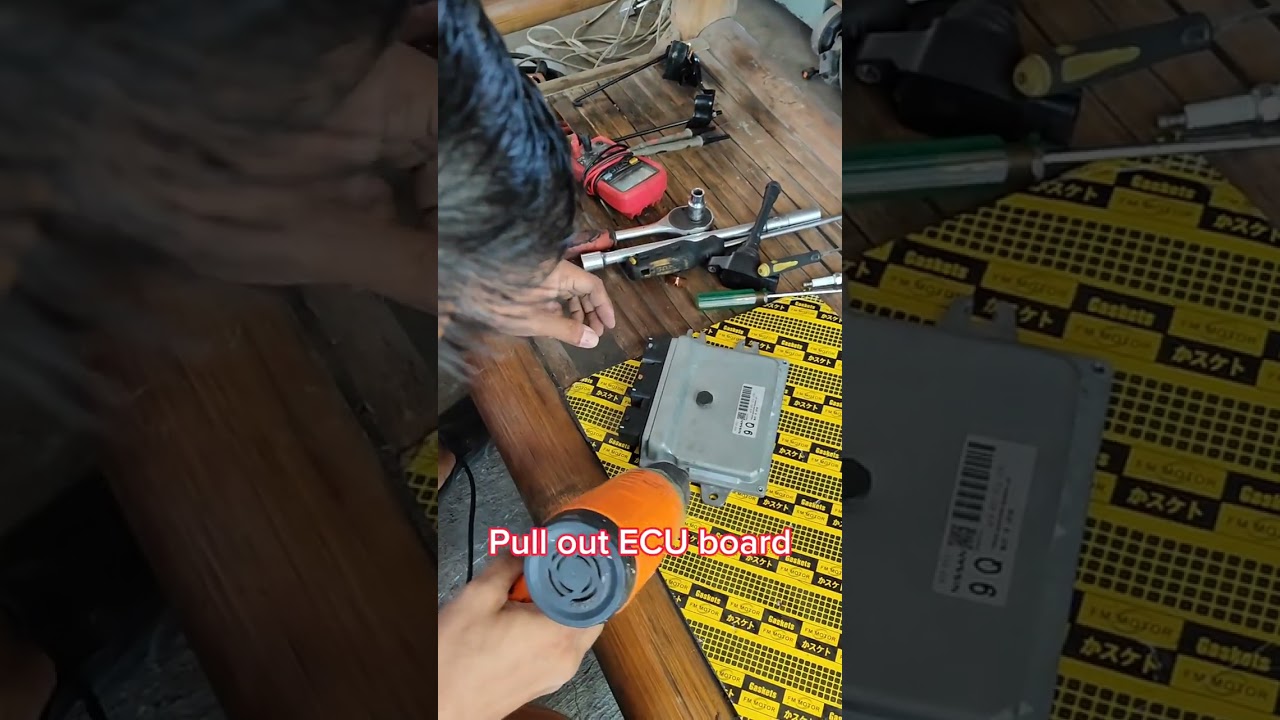 Nissan Almera no spark issue! ECU problem. Watch the full video. Problem fixed and totally solved✅