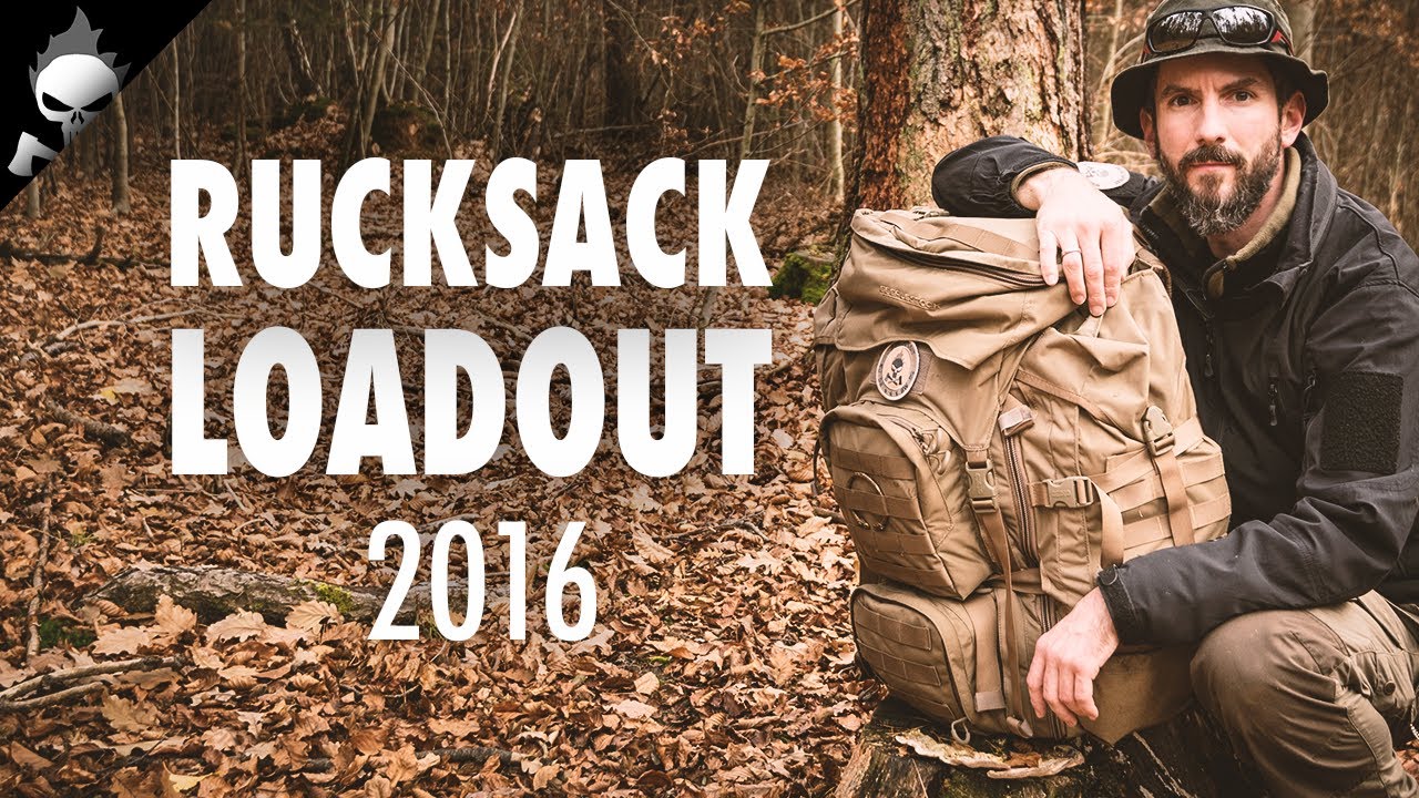 AUSRÜSTUNG – Mein Rucksack und Inhalt für Wildcamping 2016 – Loadout in voller Länge