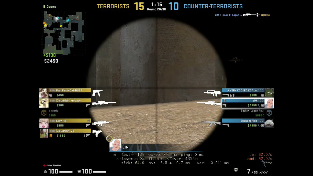 some dust2 action