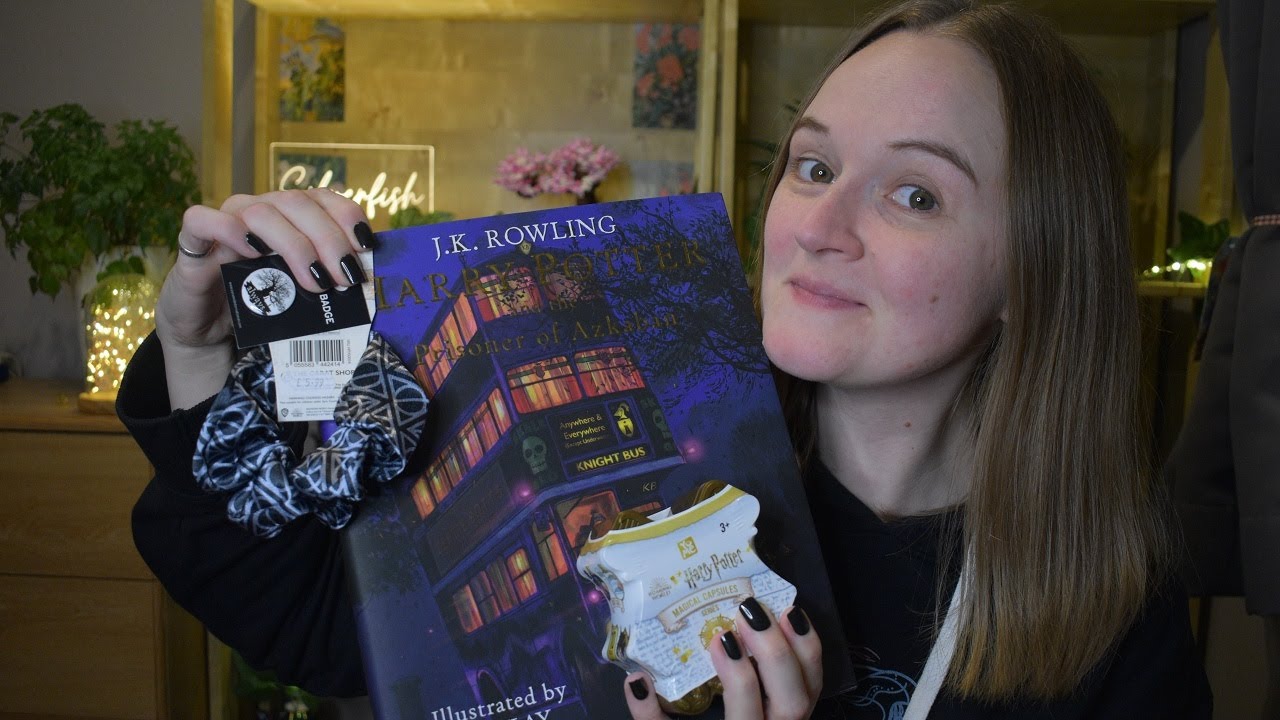 ASMR Harry Potter Haul from The Shop That Must Not Be Named (Whispered)