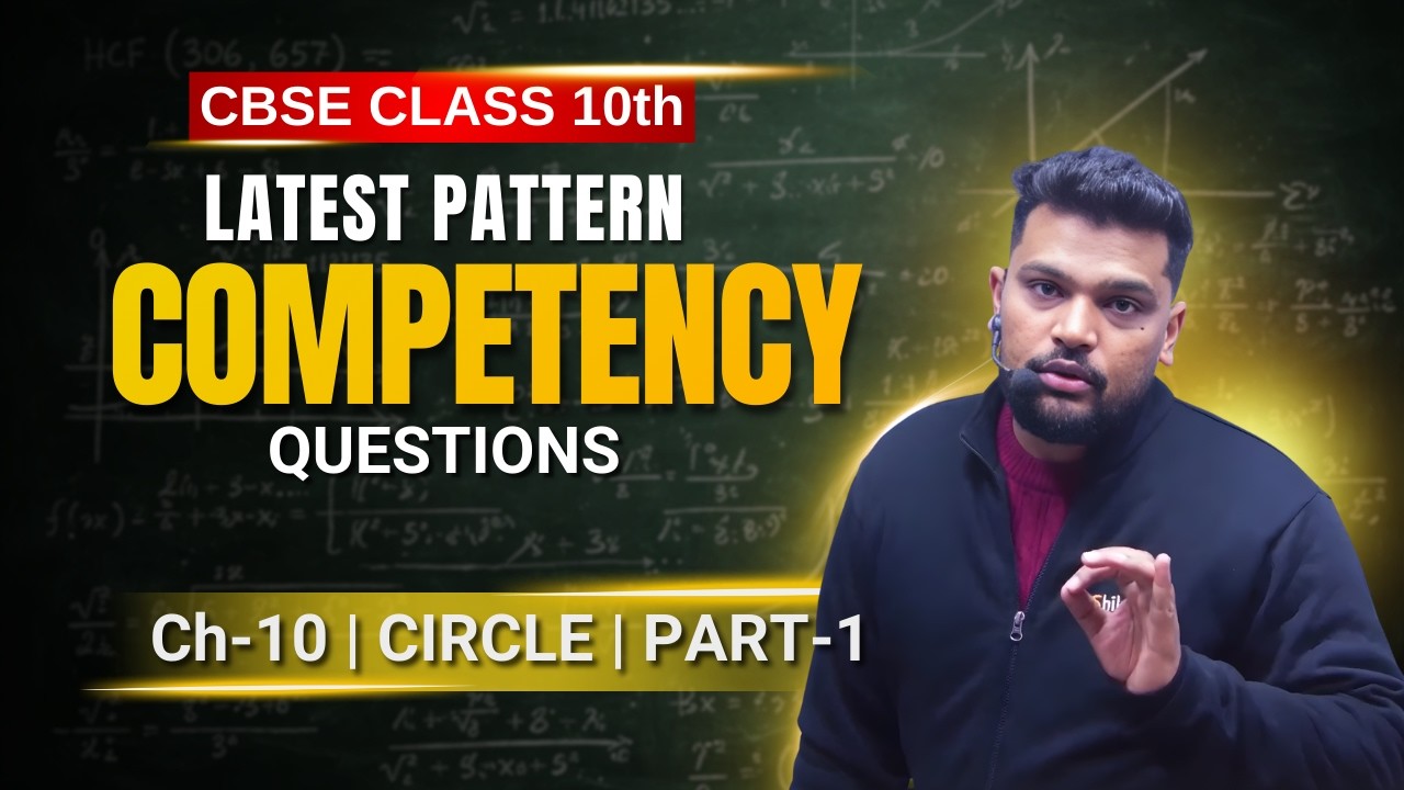 Tangents to a Circle | Class 10 Ch-10 P-1 | CBSE Competency-Based Boards 2026
