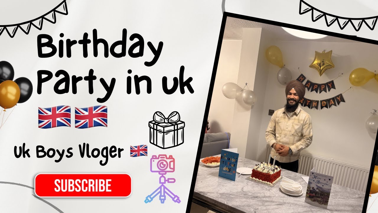 🎉 Birthday Party in the UK 🇬🇧 | UK Boys Vlog 🎂Welcome back to UK Boys Vlog!In today’s