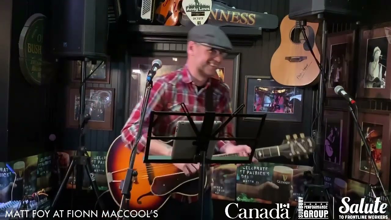 Matt Foy at Fionn MacCool&rsquo;s | SPG&rsquo;s Salute to Frontline Workers