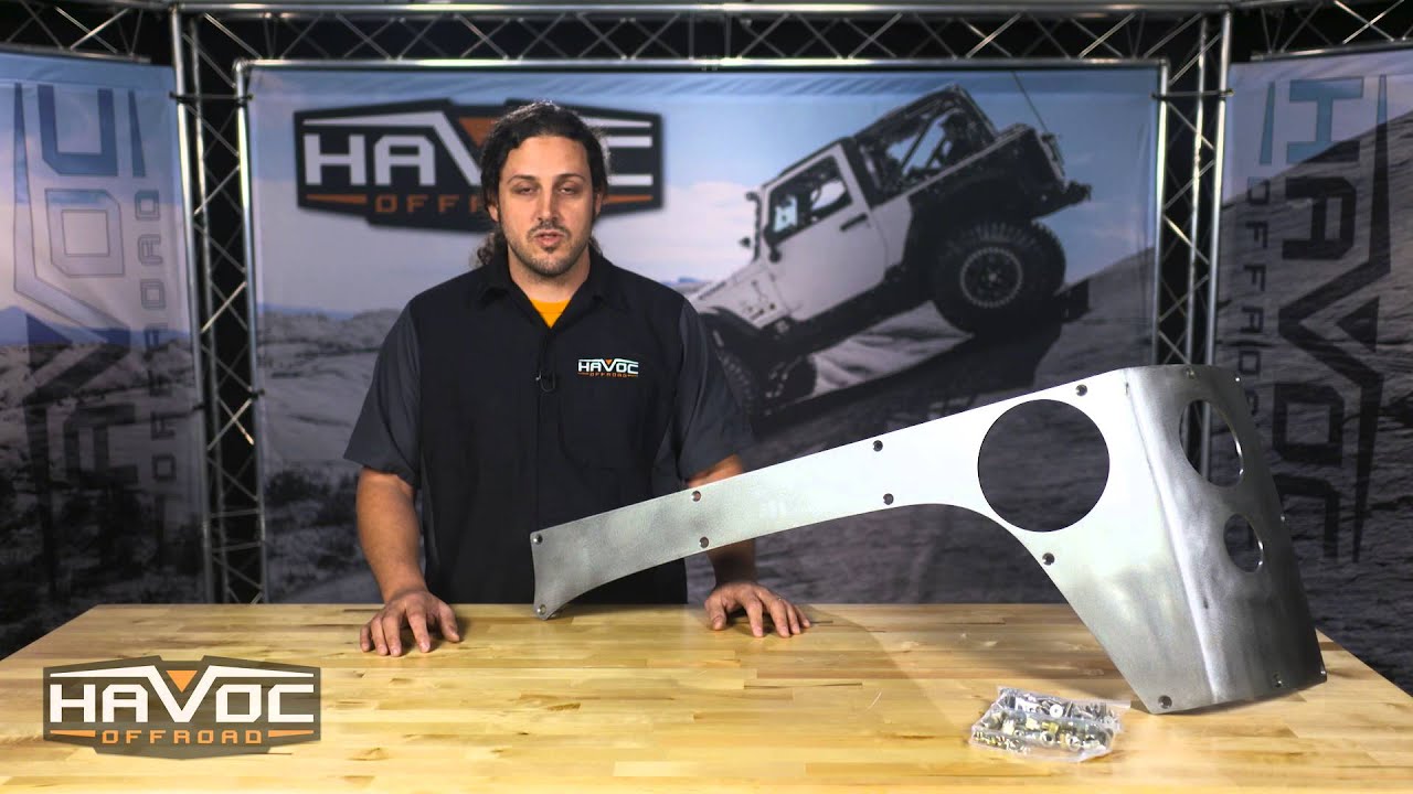 Crawler Conceptz Rear Crusher Corner Armor - HavocOffroad.com