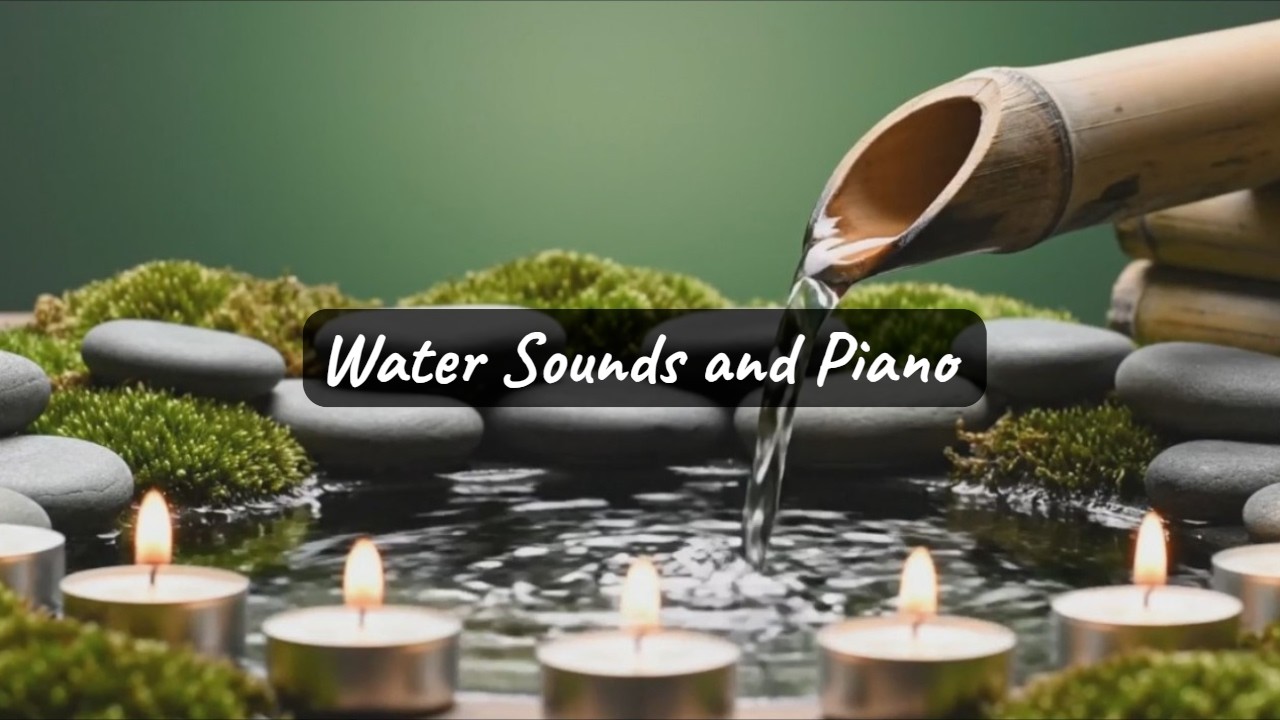 Deep Sleep Music: 💤 Gentle Piano & Relaxing Water Sounds