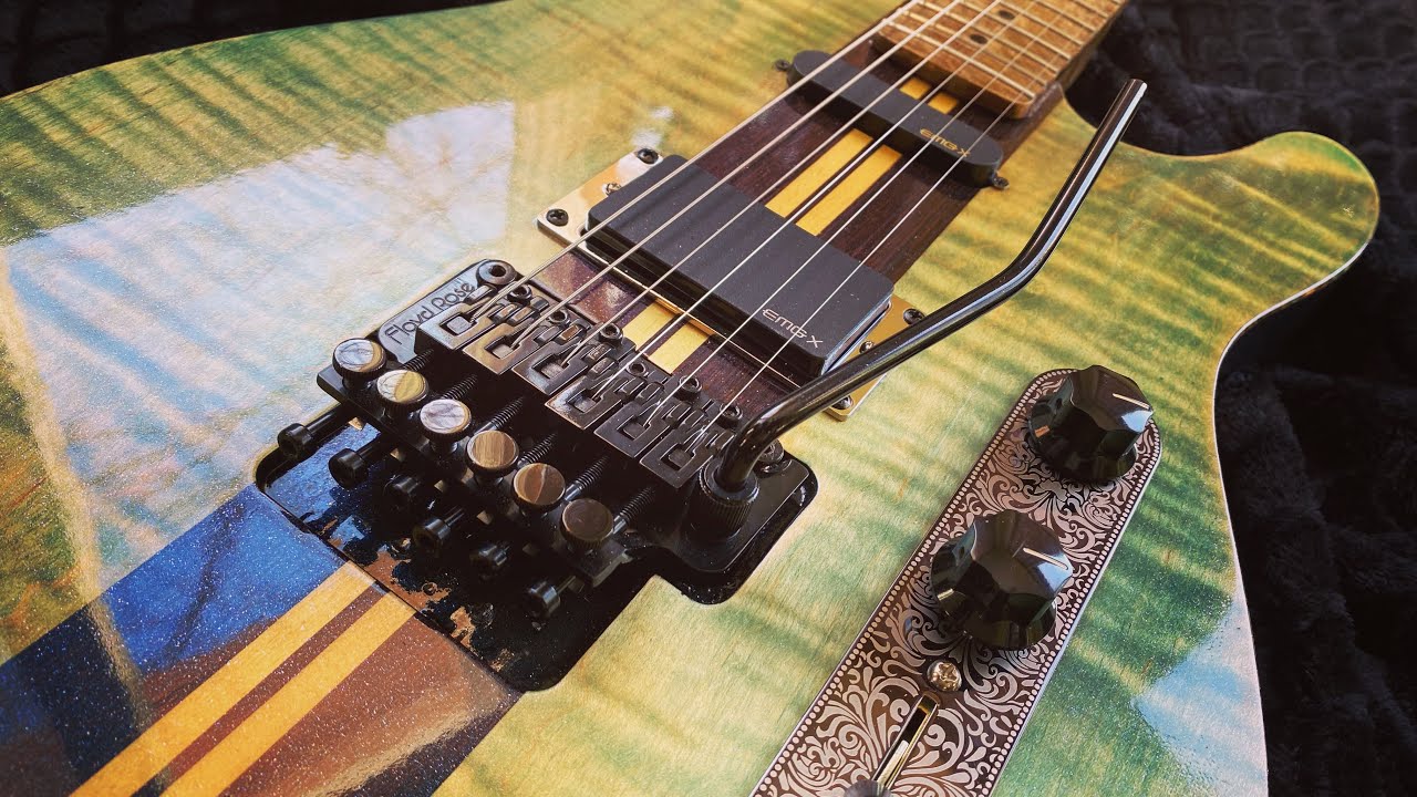 How to add a Floyd Rose and EMG for the Win!  I finally finished my TelXMonster!