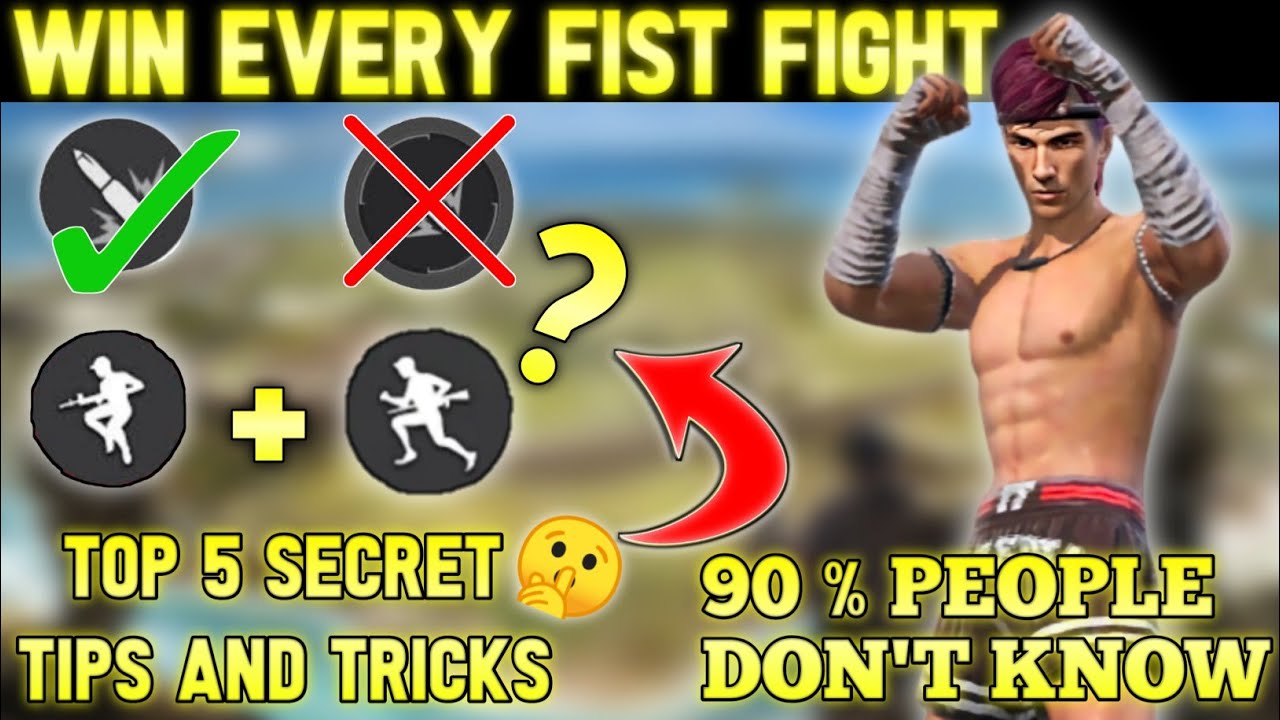 || How To Win Every Fist Fight In Free Fire || Fist Fight Tips And Tricks || Shadow trigger FF ||