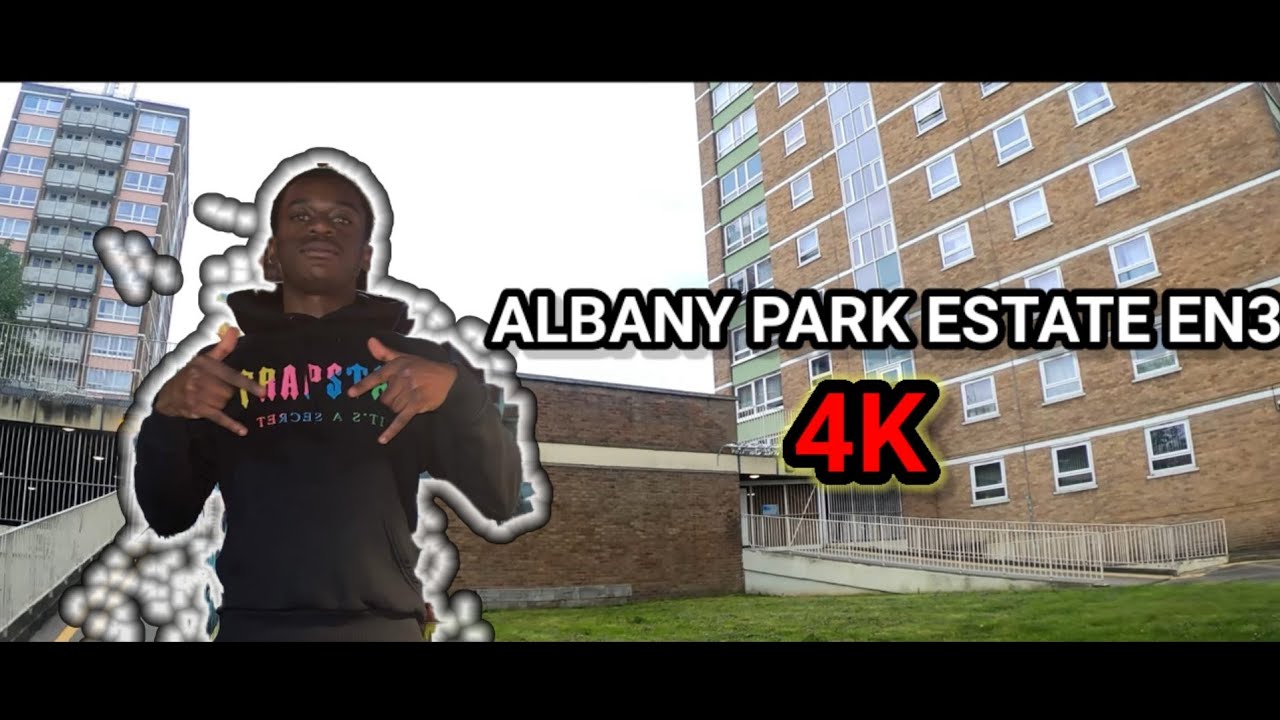ALBANY PARK ESTATE,  ENFIELD, EN3 || LONDON HOODS IN 4K
