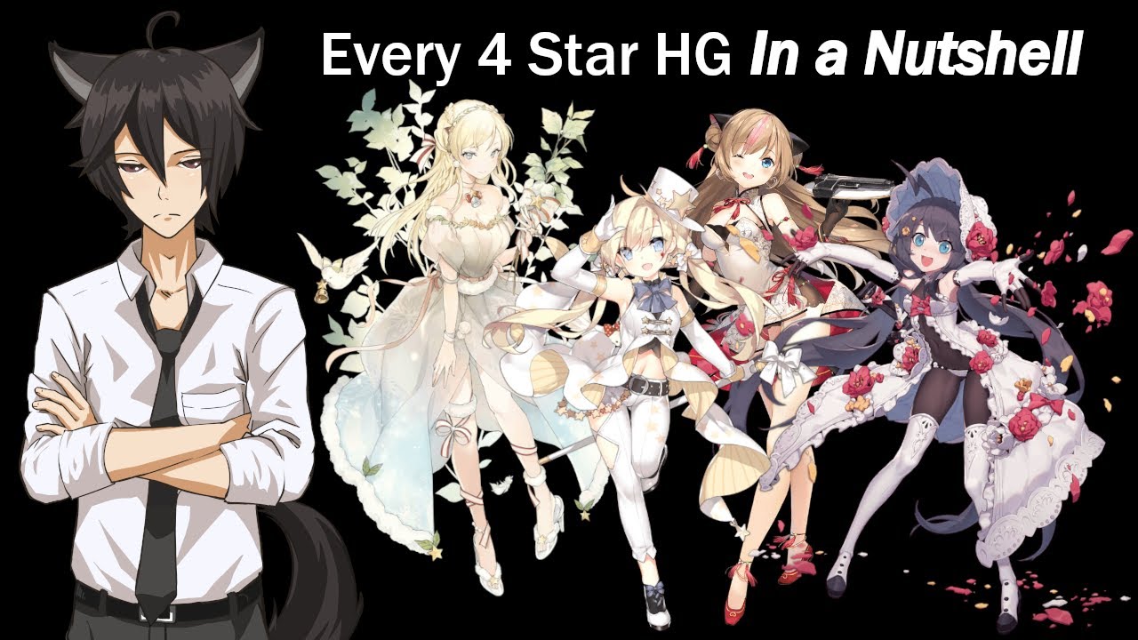 Every 4 Star HG in Girl's Frontline in a Nutshell