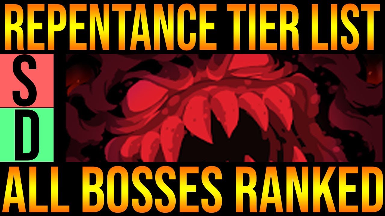 REPENTANCE BOSS TIER LIST - The Binding Of Isaac: Repentance