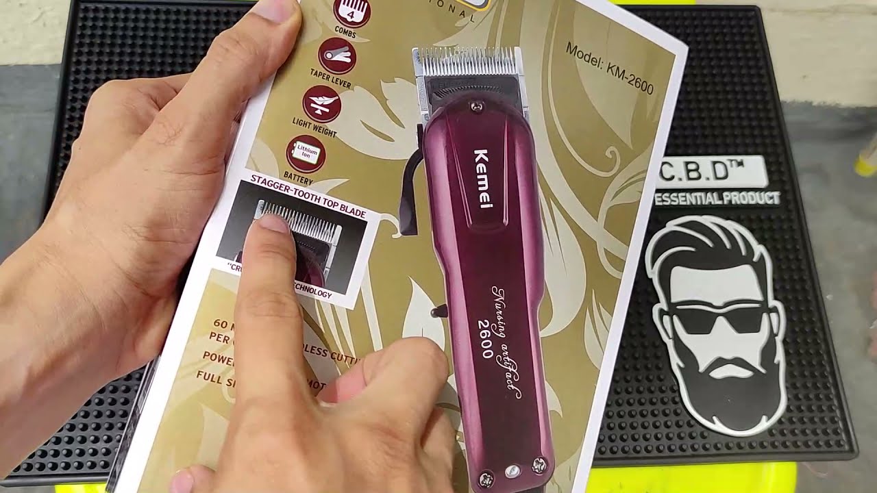 Kemei 2600. ¿MEJOR QUE LA MAGIC INALAMBRICA!!!? 😱😱😱