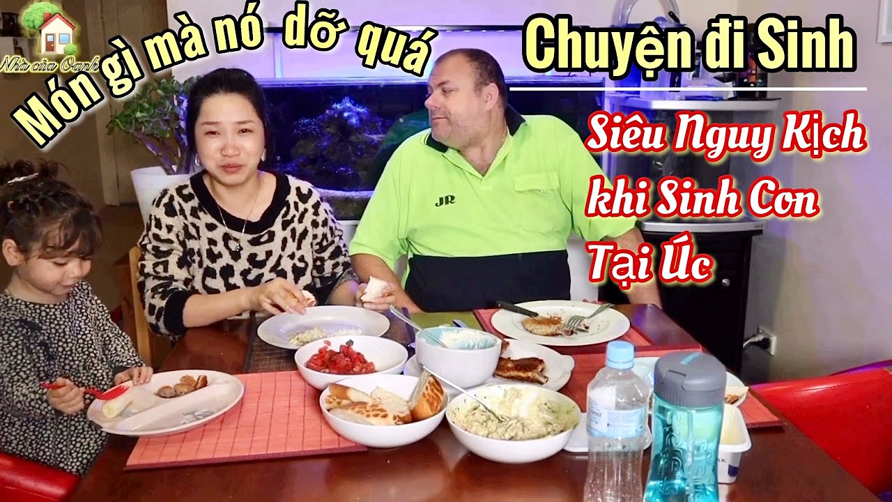 Nhà Nghèo cả nhà chia ổ Bánh mì 😅☘️ Kể Chuyện đi Sinh con tại Úc mà tưởng Tiêu Đời | nhà của Oanh