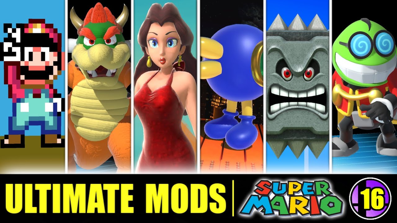 Mario Characters in SMASH ULTIMATE! (Part 16)