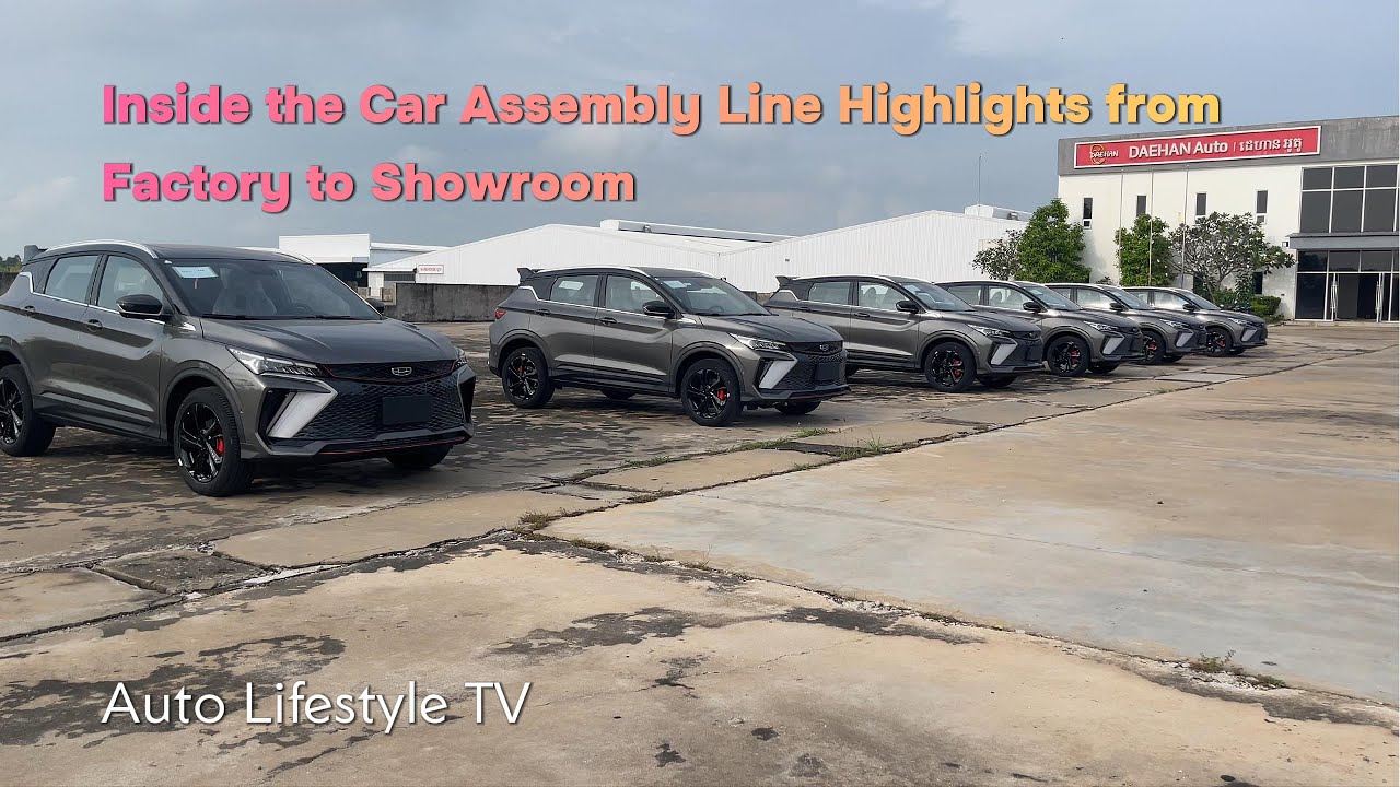 Inside the Car Assembly Line Highlights from Factory to Showroom