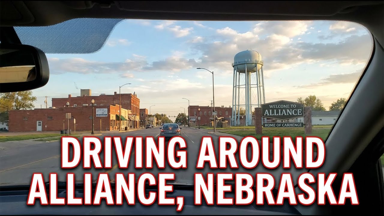 Driving around Alliance, Nebraska