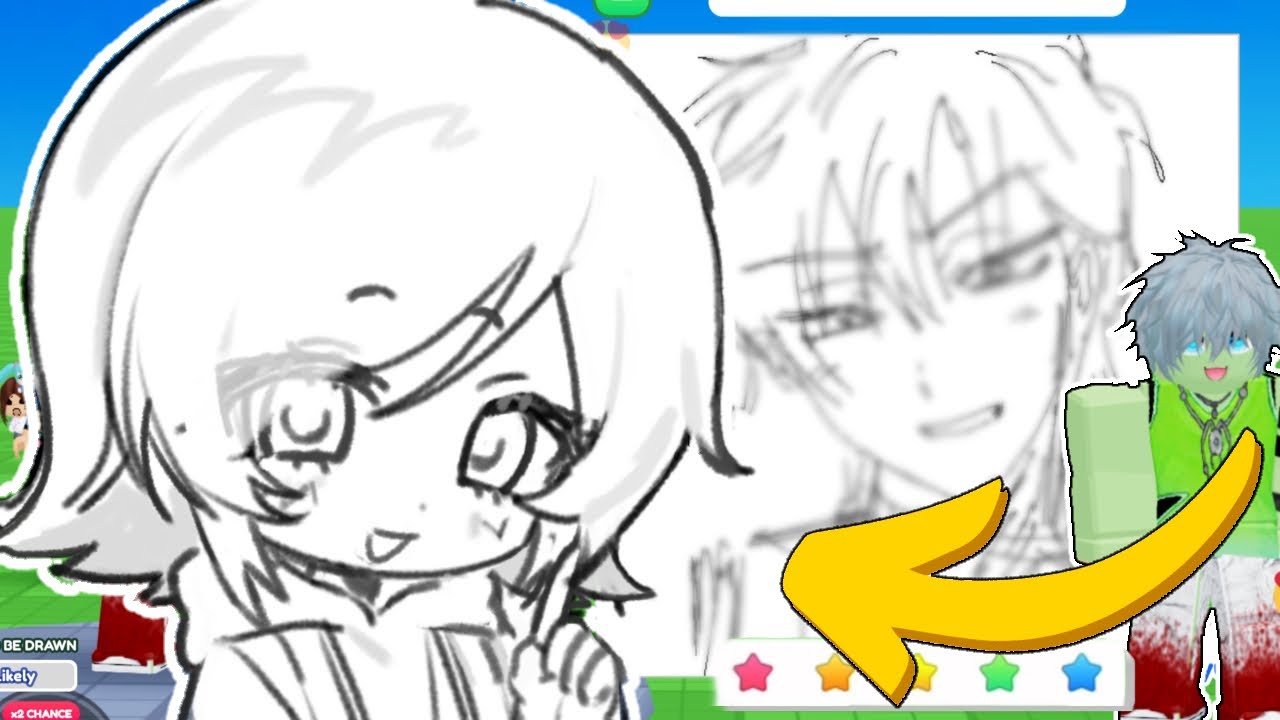 Artist Plays ROBLOX DRAW ME