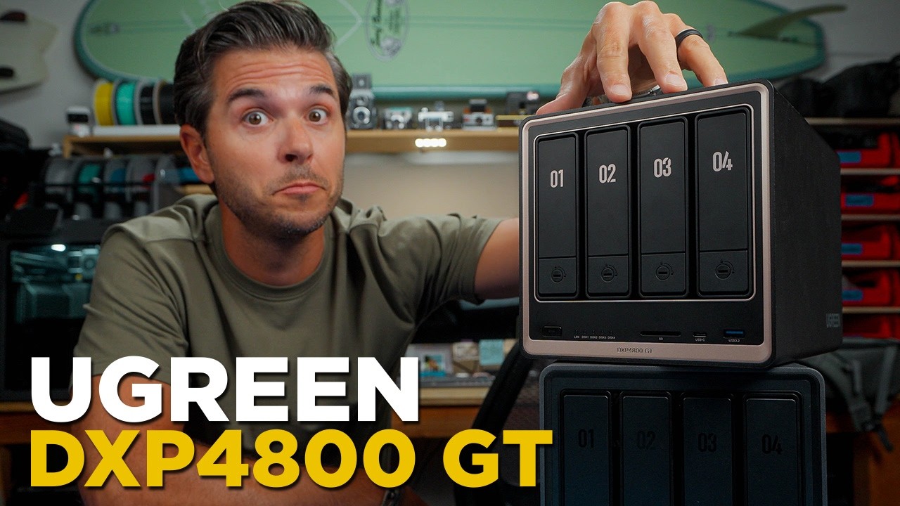 UGREEN DXP4800 GT | Идеальный 4-дисковый NAS?
