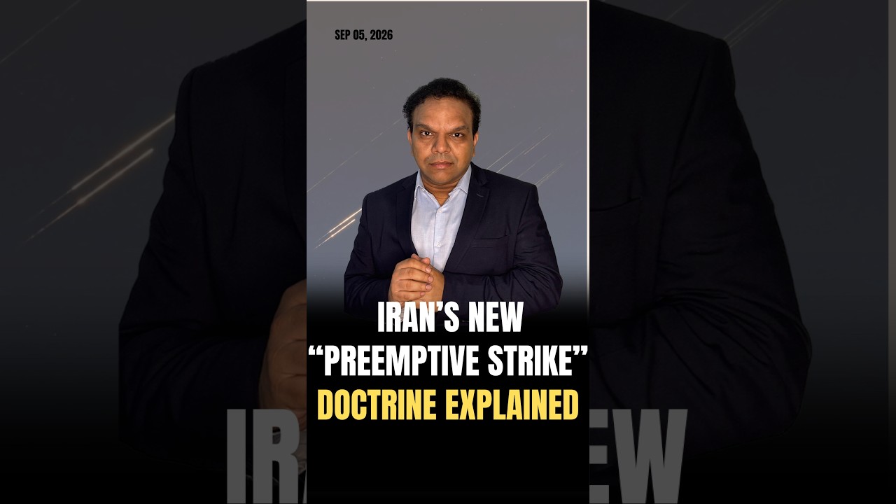 Iran&rsquo;s &ldquo;Preemptive Strike&rdquo; Doctrine Explained #iran #iranwar #missilestrike #jordan #missileattack