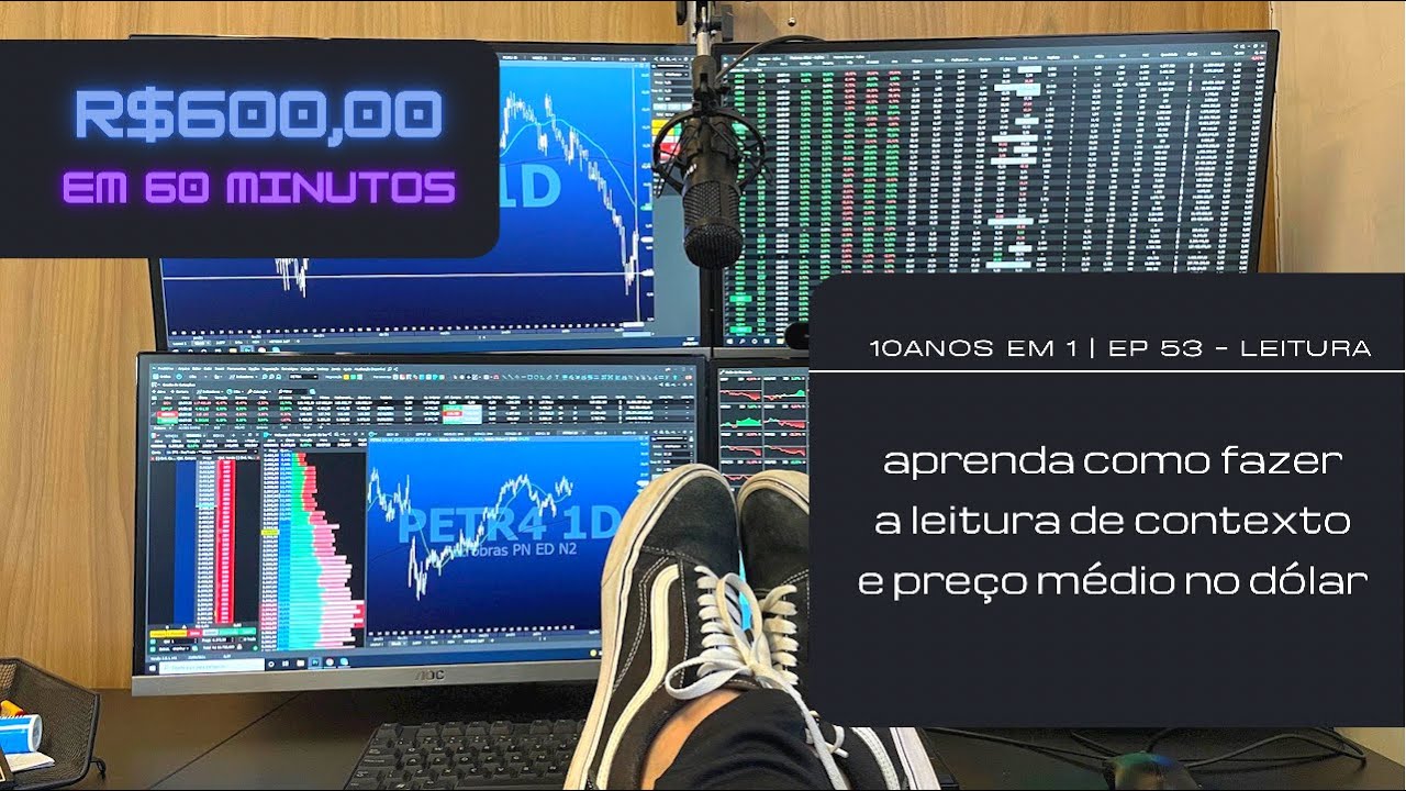 AULA COMPLETA SOBRE LEITURA DE CONTEXTO EM DÓLAR FUTURO | 53 de 365