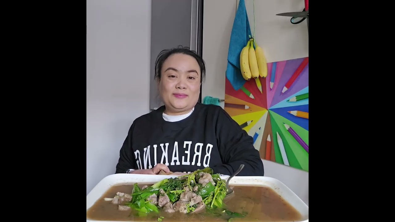 แกงอ่อมเครื่องในไก่ใส่สะเดา