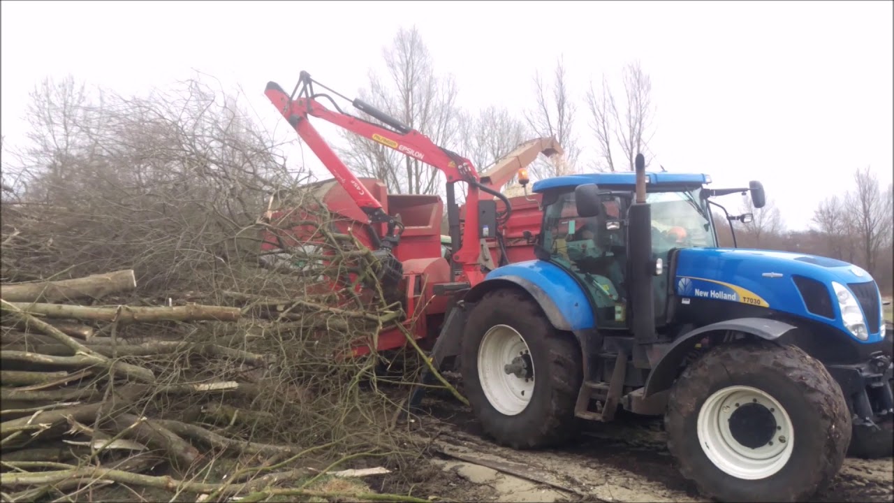 Groenvoorziening A.J. van der Werf en De Roo Drente BV - Ufkes 942-13 Snippermachine