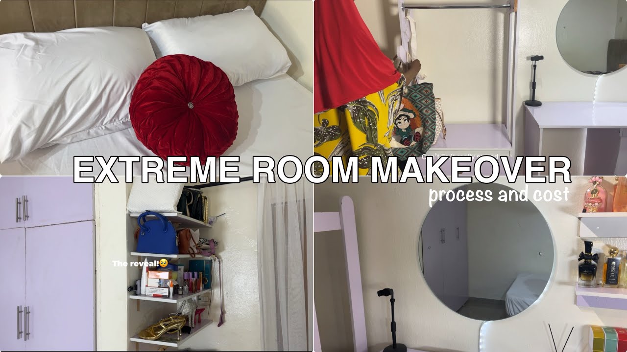 $500 Small Bedroom Makeover - DIY Room Makeover on a Budget
