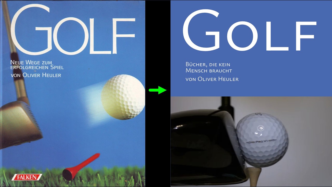 Lernen am abschreckenden Beispiel aus der Serie »Golfbücher, die niemand braucht.«