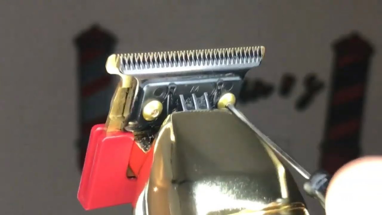 How to zero gap Babyliss Gold fx