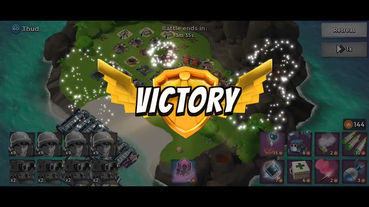 Boom Beach Island Attacks 