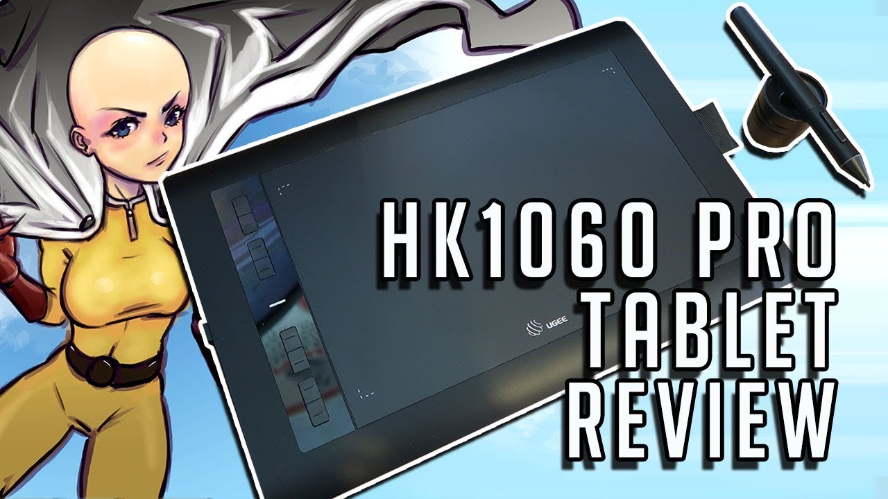 UGEE HK1060 PRO GRAPHICS TABLET - Unboxing Review