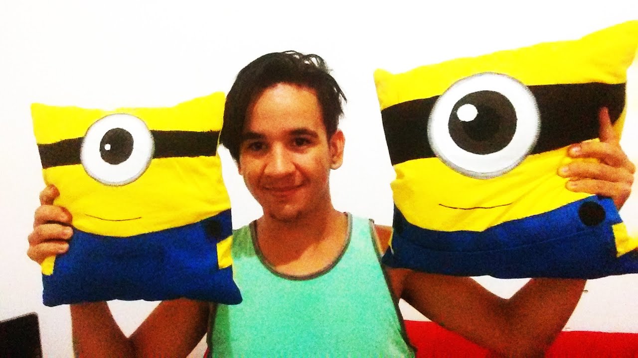 APRENDA A FAZER ALMOFADAS MINIONS