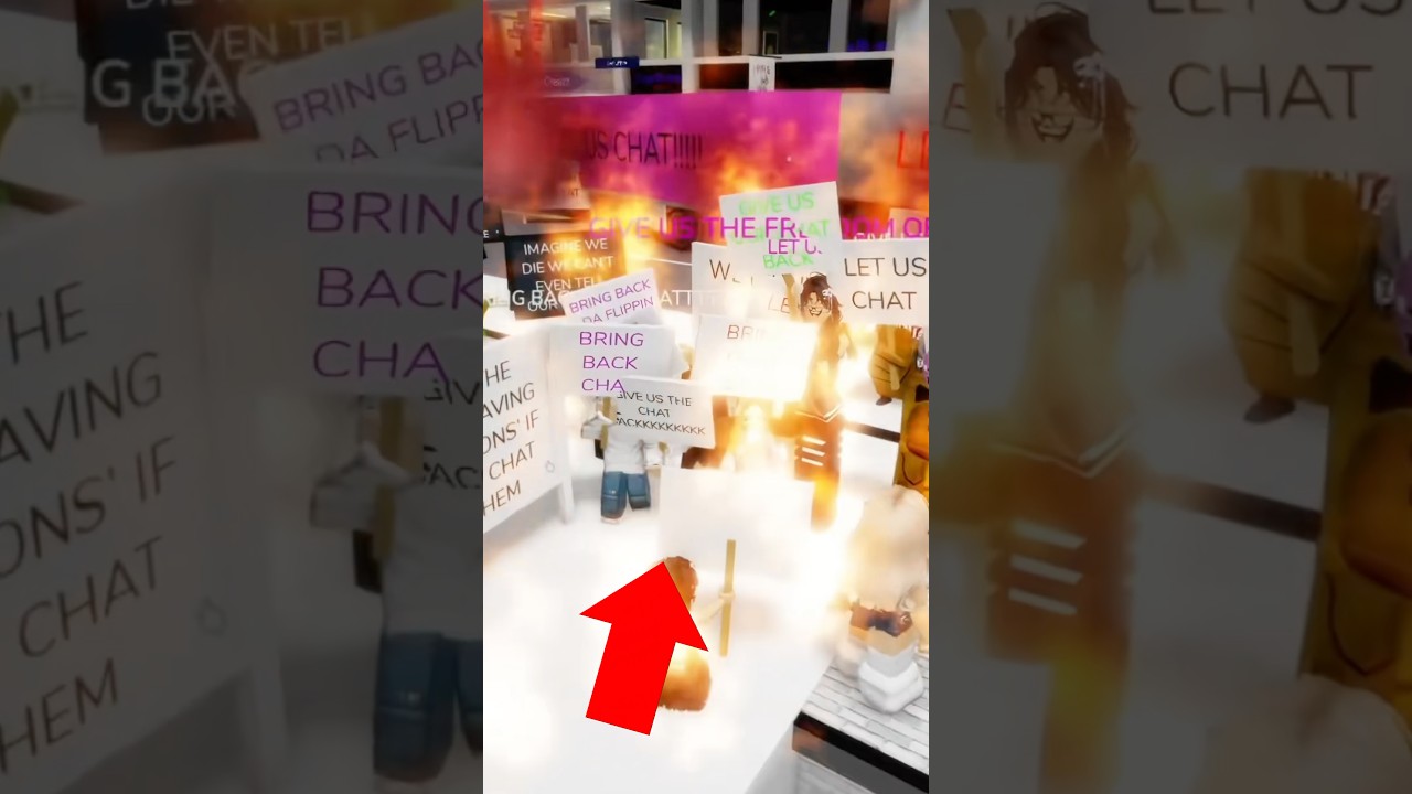 PROTESTO NO ROBLOX PASSOU DOS LIMITES!!! 