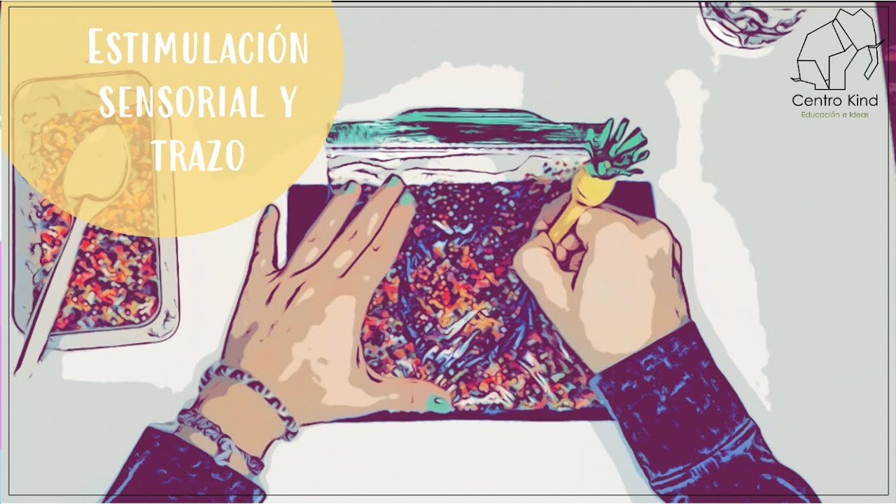 Estimulación sensorial para trabajar trazo | Bolsas sensoriales de texturas