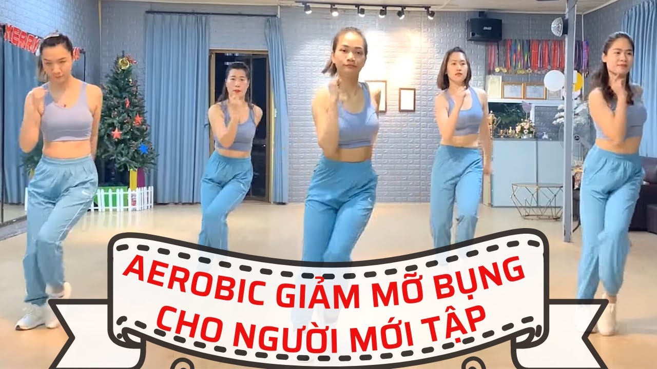 30 PHÚT AEROBIC GIẢM MỠ BỤNG CHO NGƯỜI MỚI TẬP |OANH NGUYỄN