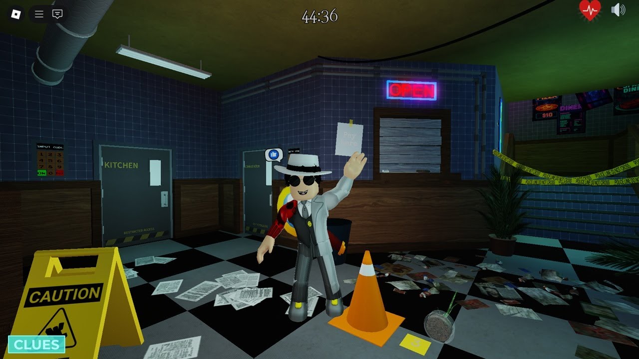 Anomaly: Escape Room CRIME SCENE Walkthrough (Roblox)