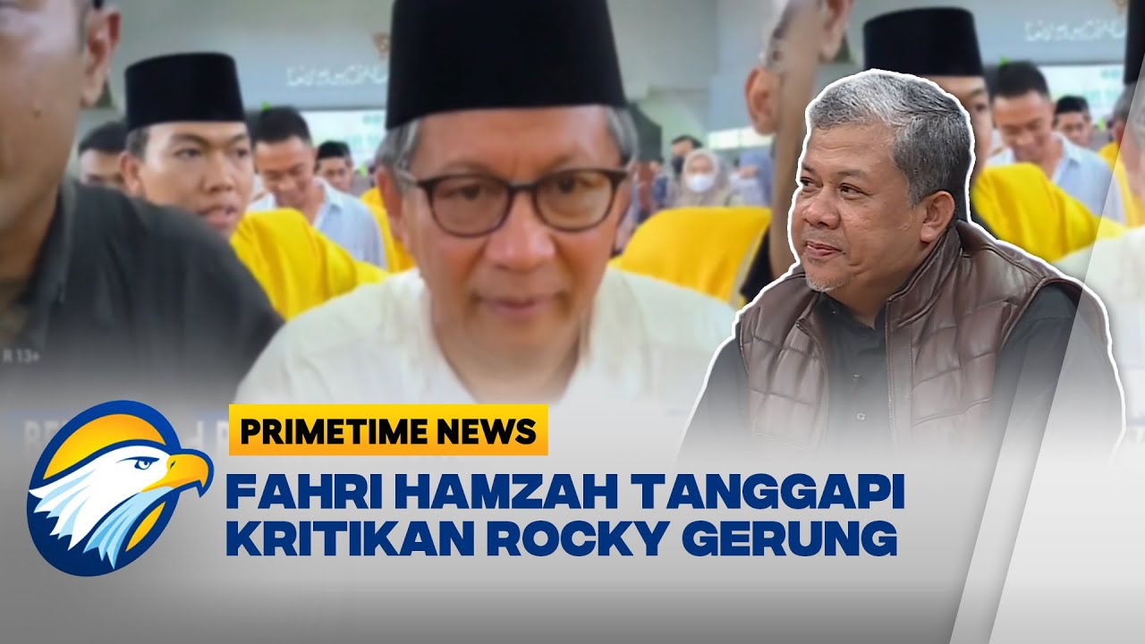 Tanggapan Fahri Hamzah Soal Rocky Gerung Mengkritik Presiden