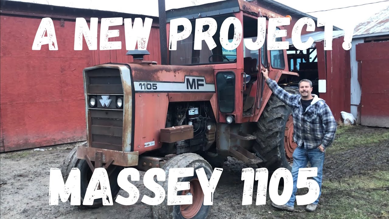 Новый проект! Заброшенный Massey Ferguson 1105