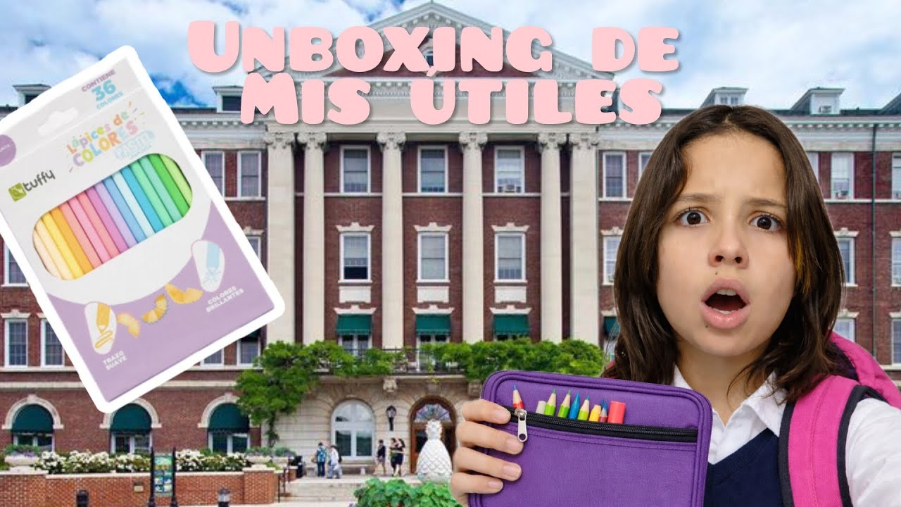 Unboxing de mis ÚTILES ESCOLARES 